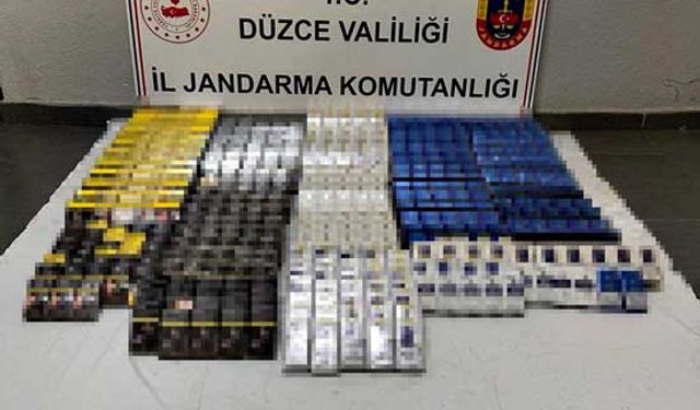 Düzce'de jandarma suçlulara göz açtırmıyor