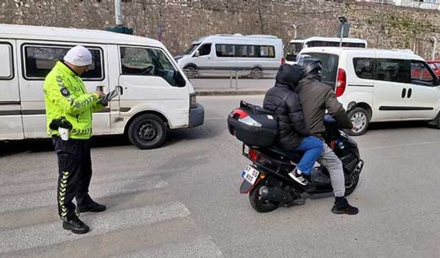 Karadeniz Ereğli'de trafik denetimleri artırıldı