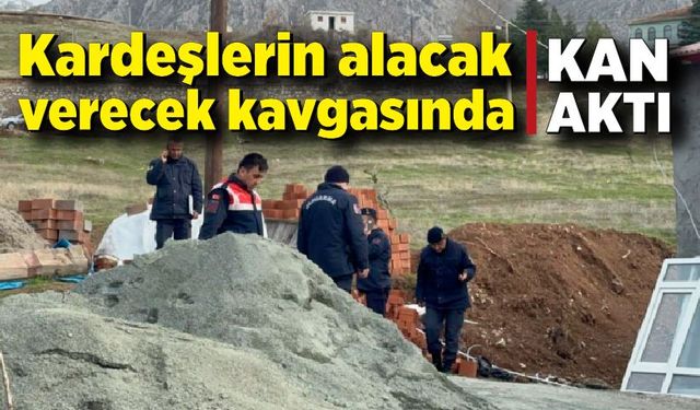 Alacak verecek meselesinde ağabey, kardeşini vurdu