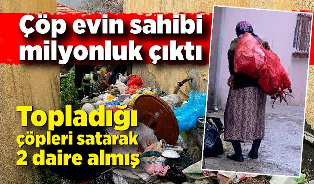 Zonguldak’ta “Çöp ev” skandalı: Ekipler eve giremedi