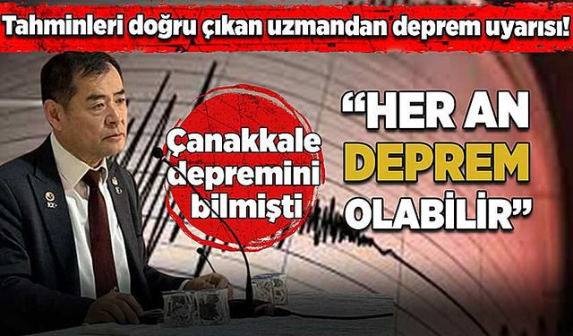 Tahminleri doğru çıkan uzmandan Türkiye uyarısı: “Her an deprem olabilir!”