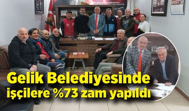 Genel İş Sendikası ve Gelik Belediyesi  toplu sözleşme görüşmeleri imzalandı