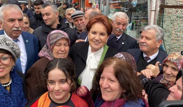 İYİ Parti Genel Başkanı Akşener Karabük’te