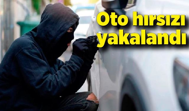 31 suç kaydı bulunan oto hırsızı zanlısı yakalandı