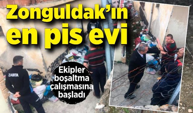 Zonguldak'ın en pis evi!