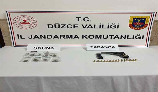 Jandarma yol uygulamasında yakaladı