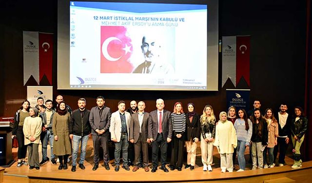 İstiklal Marşı’nın kabulü ve Mehmet Akif Ersoy anıldı