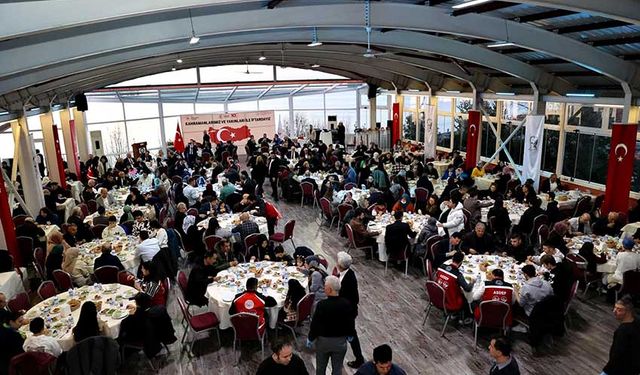 Zonguldak Valisi, gaziler ve şehit aileleriyle iftarda buluştu