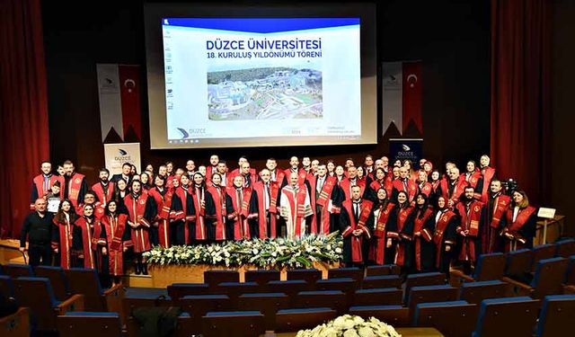 Düzce Üniversitesi 18 yaşında