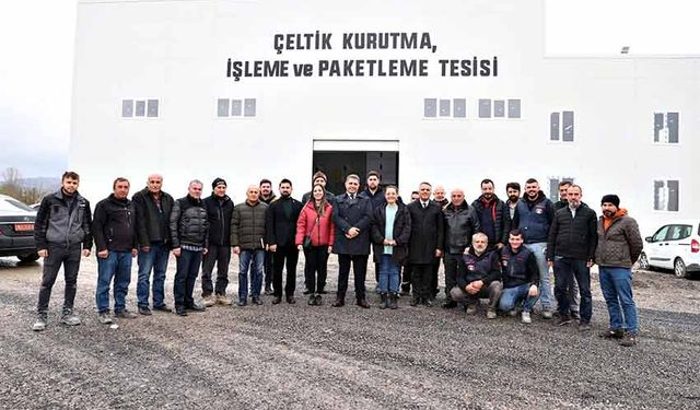 Düzce'de çeltik kurutma tesisi kuruldu