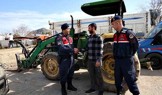 Konya'da çalınan traktör Düzce'de bulundu!