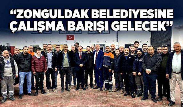 CHP adayı Tahsin Erdem, belediye işçisiyle buluştu:  “Zonguldak belediyesine çalışma barışı gelecek”