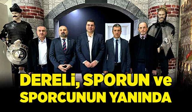 Dereli, sporun ve sporcunun yanında