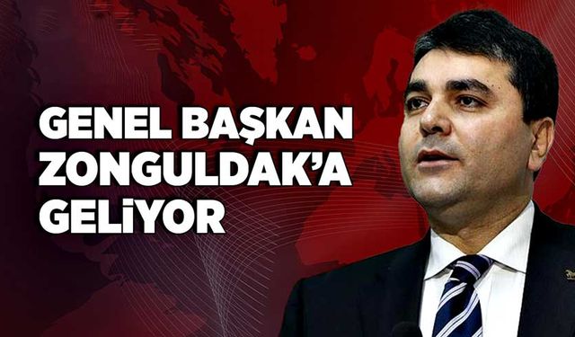 Genel Başkan Uysal Zonguldak’a geliyor