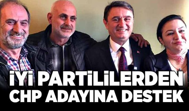 İyi Partililerden, CHP adayına destek