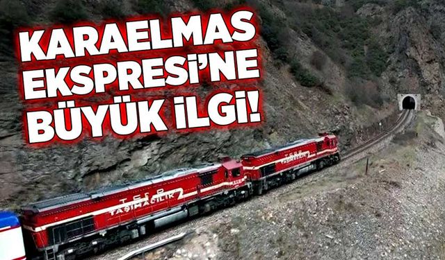 Karaelmas Ekspresi’ne büyük ilgi!