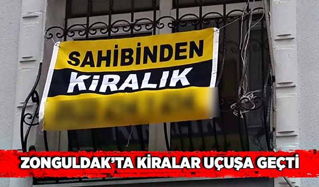 Zonguldak’ta kiralar uçuşa geçti