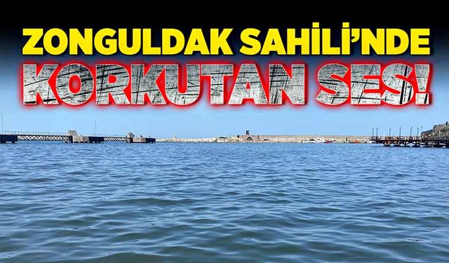 Zonguldak Sahili’nde korkutan ses!