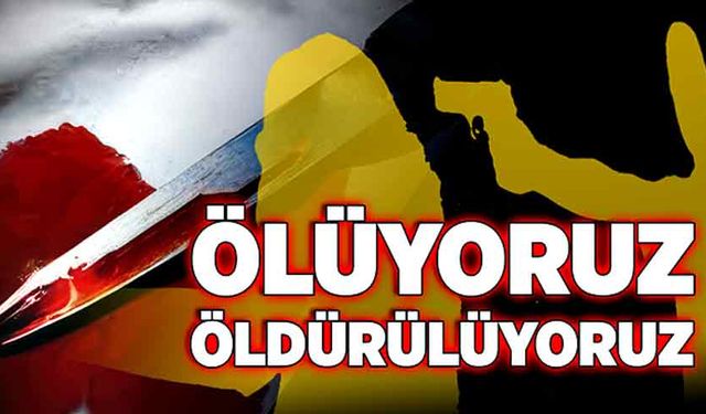 Ölüyoruz, öldürülüyoruz…