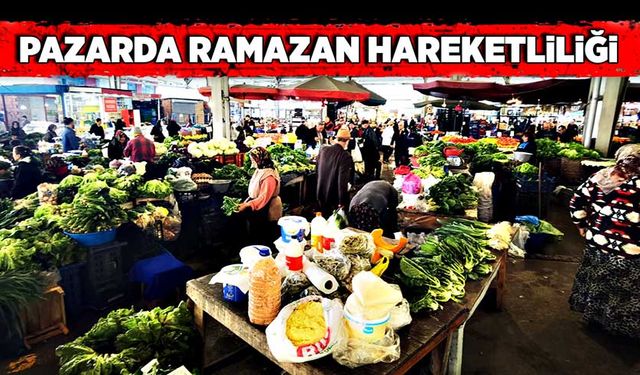 Pazarda Ramazan Hareketliliği