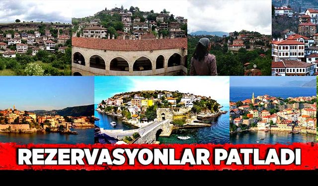 Rezervasyonlar patladı