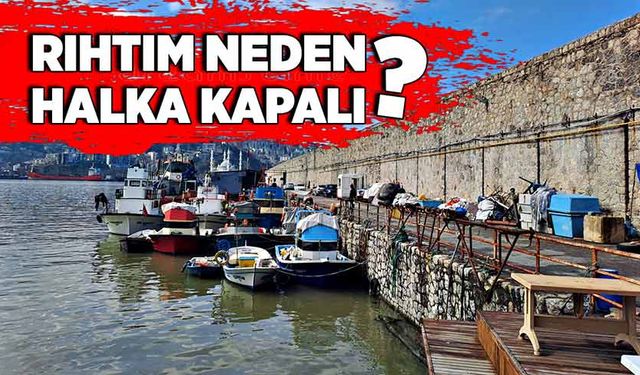 Rıhtım neden halka kapalı?