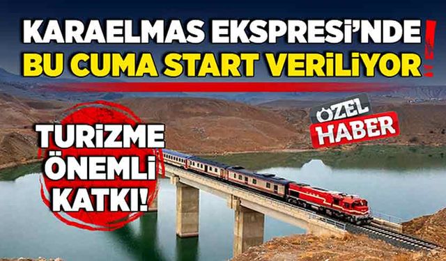 Karaelmas Ekspresi’nde bu Cuma start veriliyor!