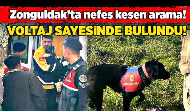 Zonguldak’ta nefes kesen arama! Voltaj sayesinde bulundu!