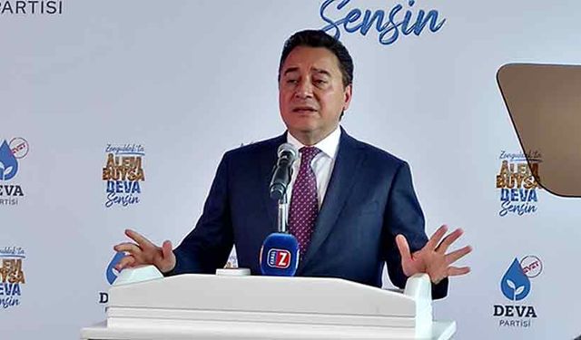 DEVA Partisi Genel Başkanı Babacan, iktidara yüklendi: İktidar tehdit ile oy istiyor