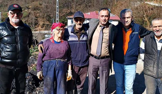 Asma Mahallesi Muhtar adayı Veysel Uzuner çalışıyor