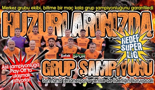 Birinci Amatör Küme’de Ayiçispor rüzgarı... Grup şampiyonluğu tamam, sırada Play-Off şampiyonluğu var