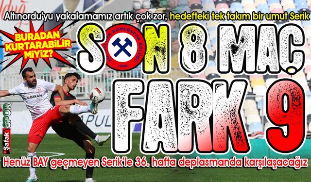 Zonguldak Kömürspor İzmir’de kendini ateşe attı! 9 puanlık fark, son 8 maçta kapanır mı?