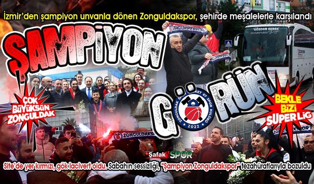 Zonguldakspor’dan çok büyük başarı... Kuruluşunun 2’nci yılında Süper Lig’e yükseldi