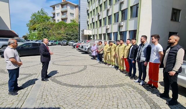 Alev avcıları Zonguldak’ta görev başında