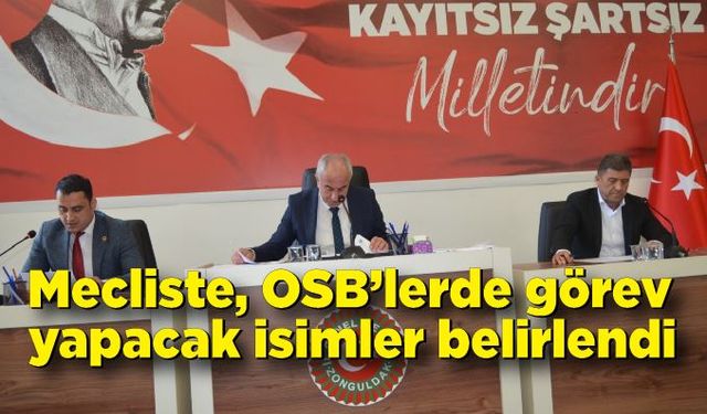 OSB’lerde görev yapacak isimler belirlendi