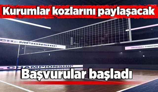 Kurumlar kozlarını paylaşacak: Başvurular başladı