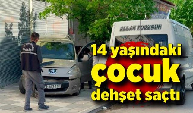 14 yaşındaki çocuğun kullandığı araç yayalara ezdi