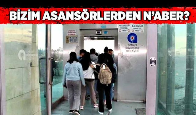 Bizim asansörlerden n’aber?