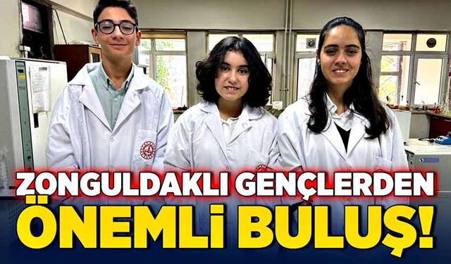 Zonguldaklı gençlerden önemli buluş!