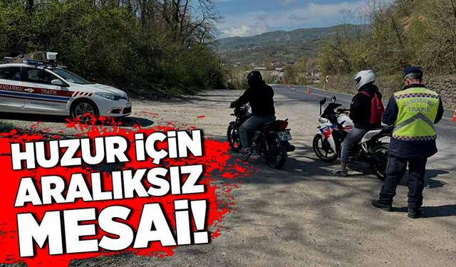 Huzur için aralıksız mesai!