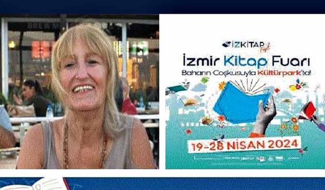 Sevil Kaya İzmir Kitap Fuarında