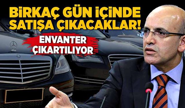 Birkaç gün içinde satışa çıkacaklar! Envanter çıkartılıyor!