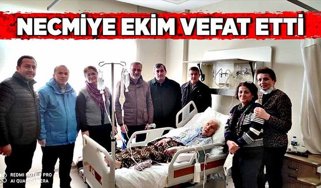 Necmiye Ekim vefat etti