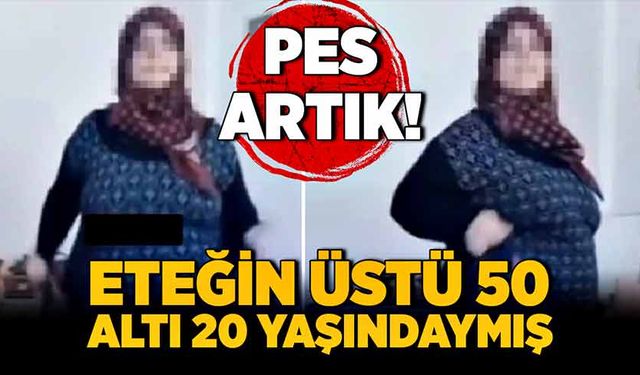 Bu kadarına da pes! Eteğin üstü 50, altı 20 yaşındaymış! Tik Tok’taki skandal görüntüler sınır tanımıyor