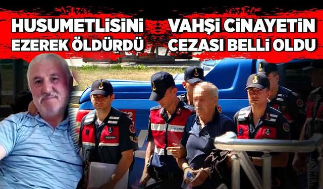 Husumetlisini ezerek öldürdü! Vahşi cinayetin cezası belli oldu!