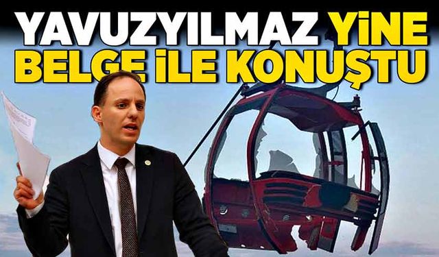 Deniz Yavuzyılmaz yine belge ile konuştu