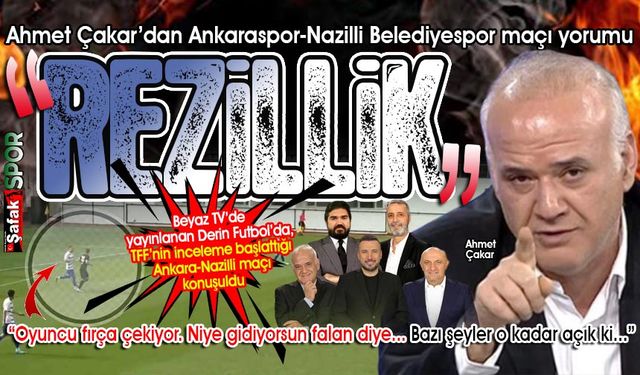 TFF’nin inceleme başlattığı Ankara-Nazilli maçı, Türkiye’de büyük yankı uyandırdı... Gözler şimdi TFF'de!