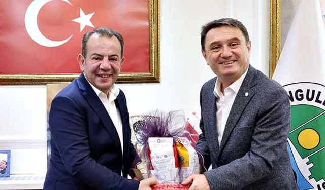 Tanju Özcan'dan Erdem’e ziyaret