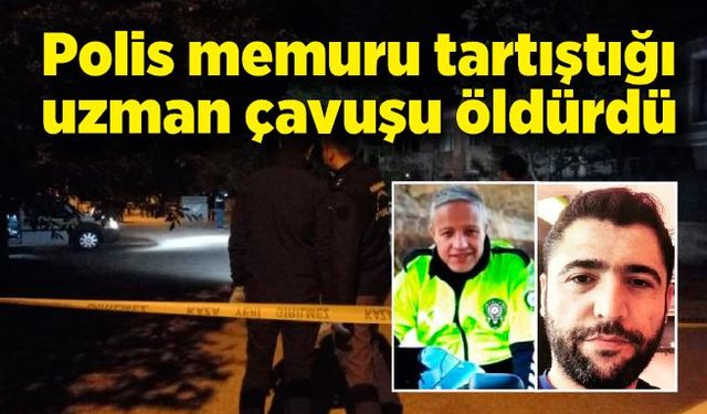 Polis memuru tartıştığı komşusunu öldürdü