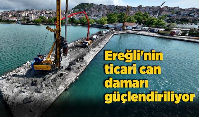 Ereğli'nin ticari can damarı güçlendiriliyor